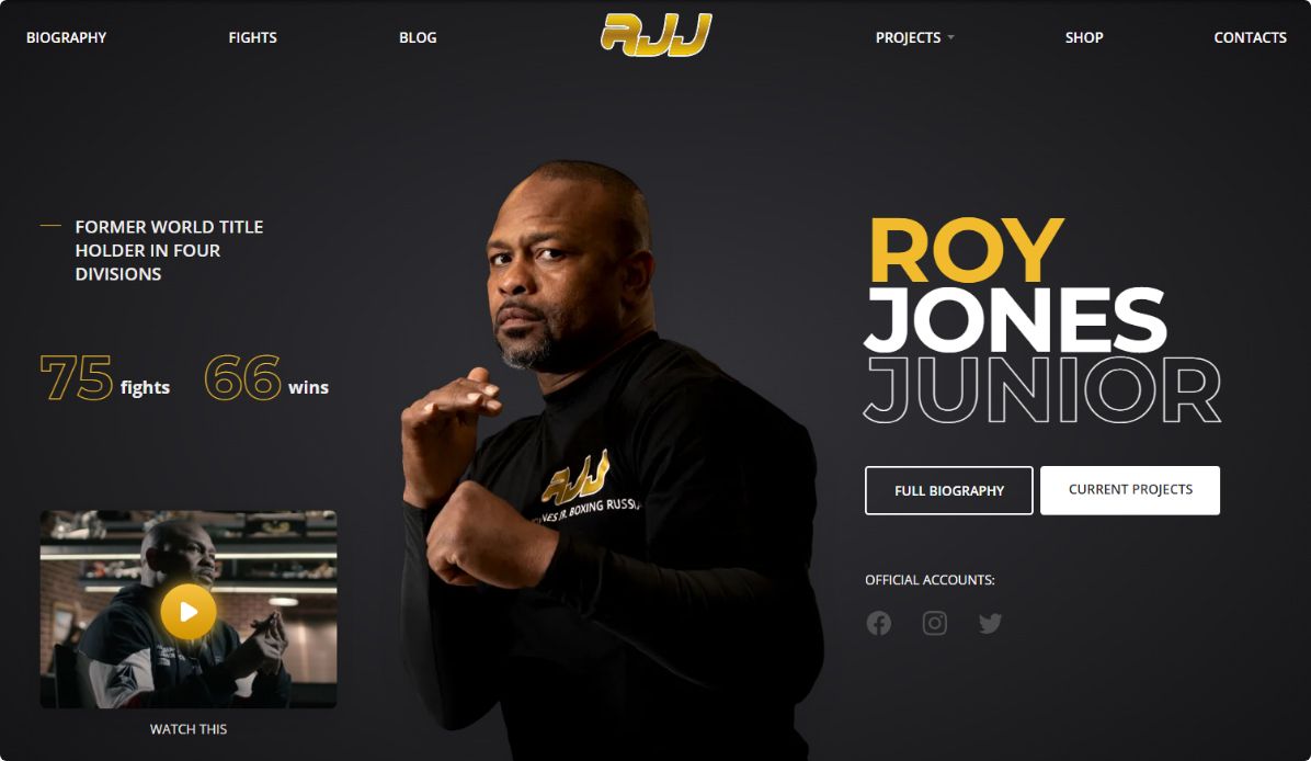 Roy Jones Junior
